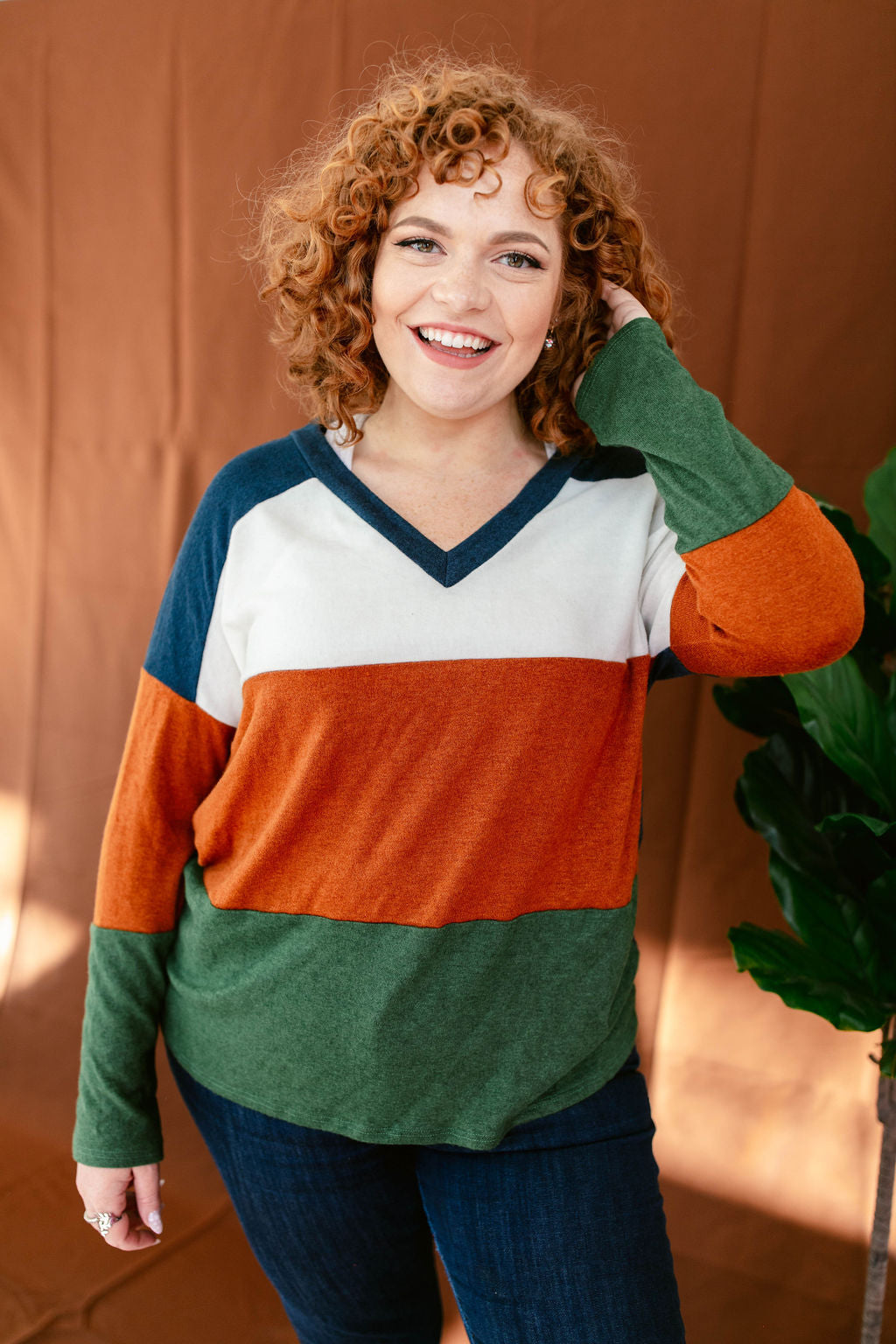 Embrace The Future Striped Top