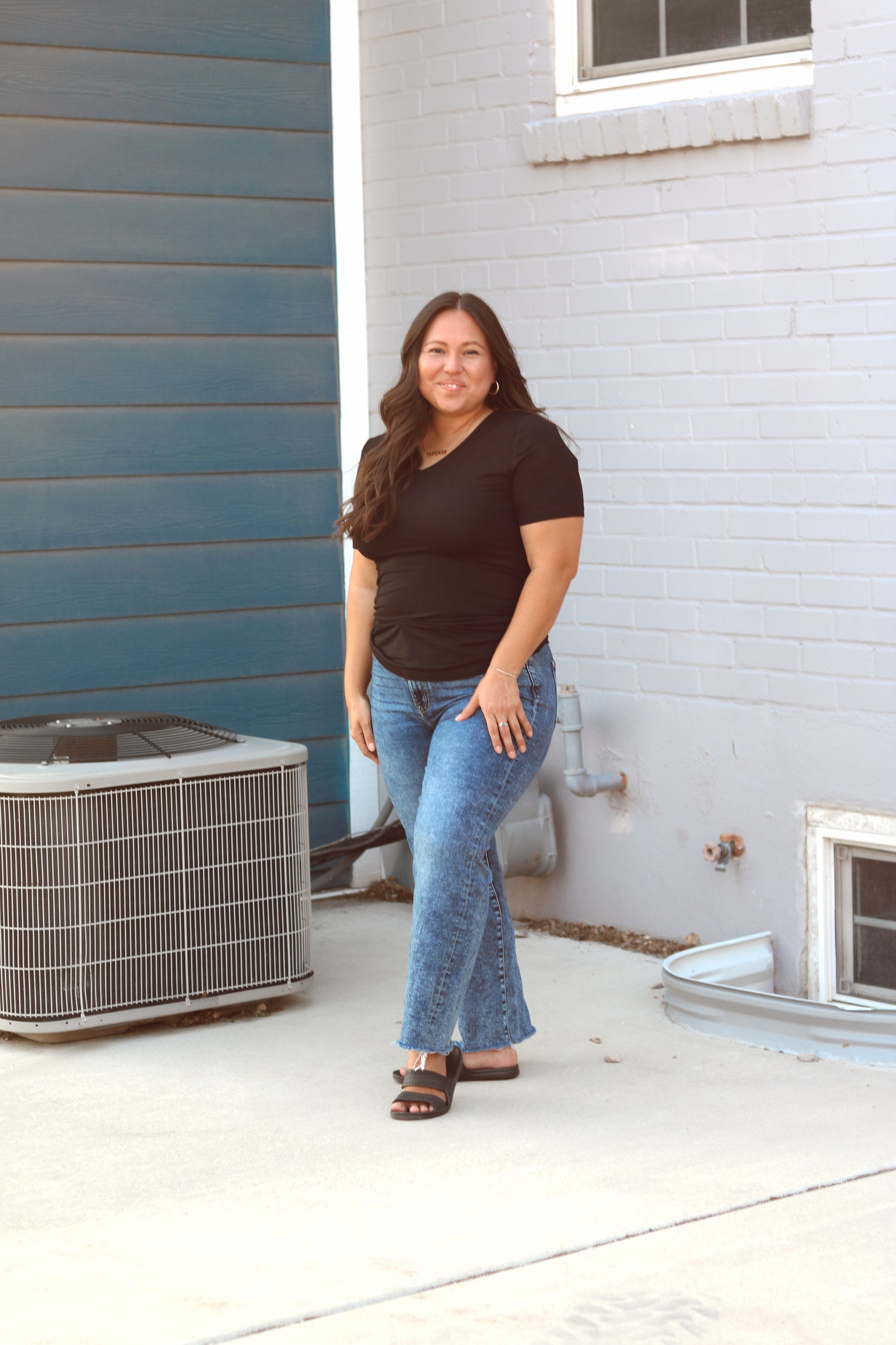 TABY ORIGINAL: Versa Tee In BLACK* IN SIZES XS-5X** BUNDLE AND SAVE***