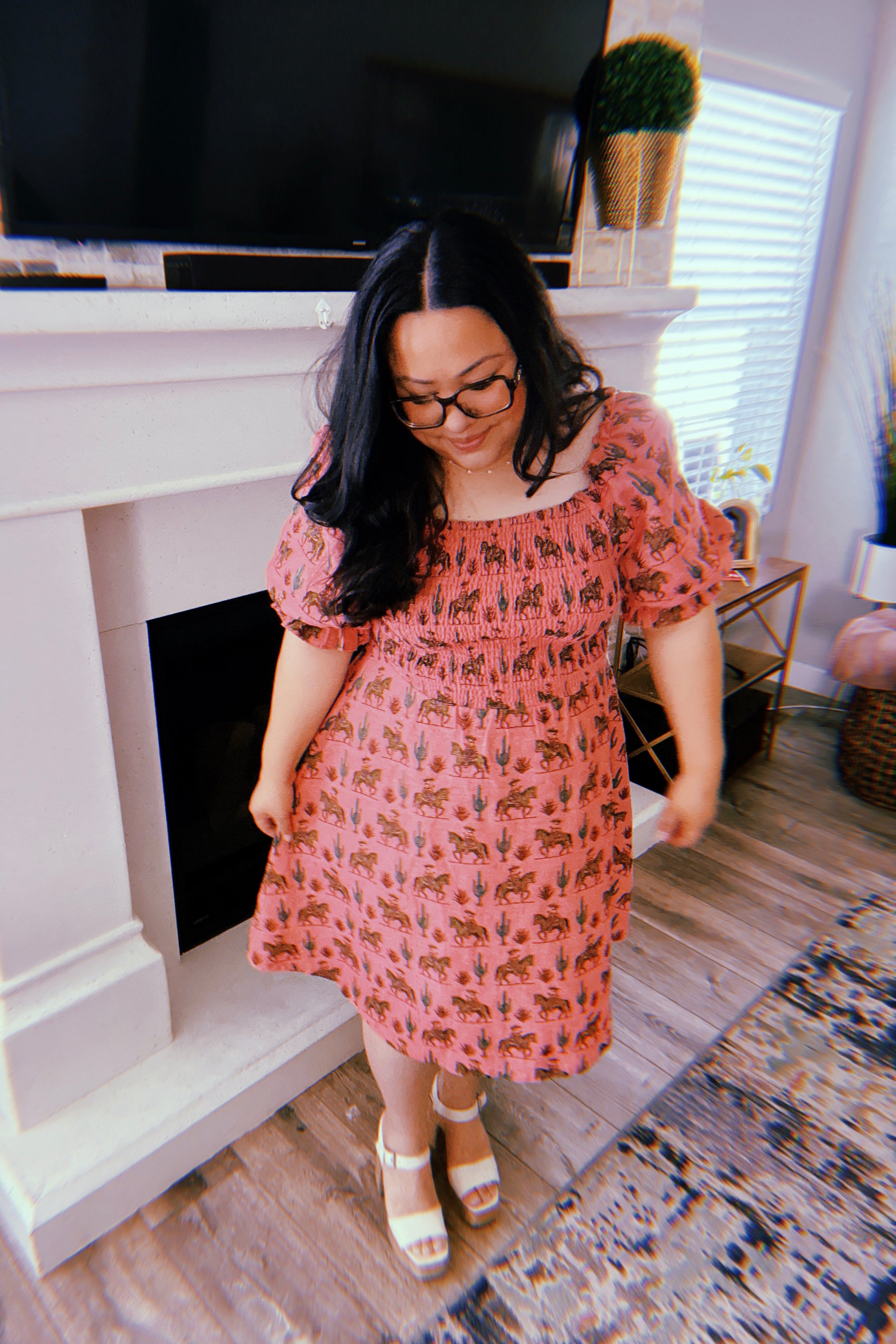 TABY ORIGINAL: Soldadera Rebel Rose Dress (XS-5X)** PREORDER PRICING***