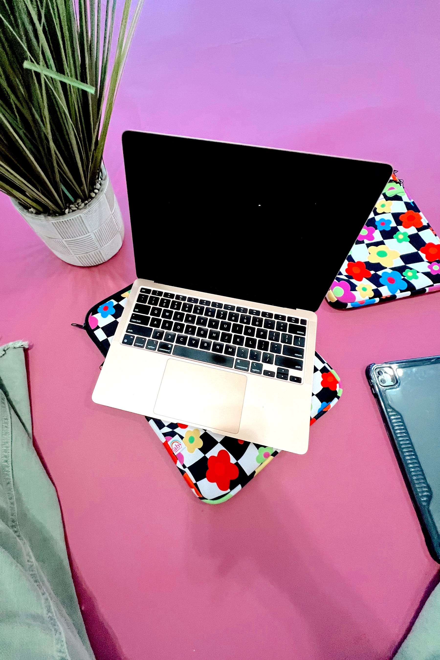 TABY OG: In My Blooming Era 13 Inch Laptop Sleeve Pouch
