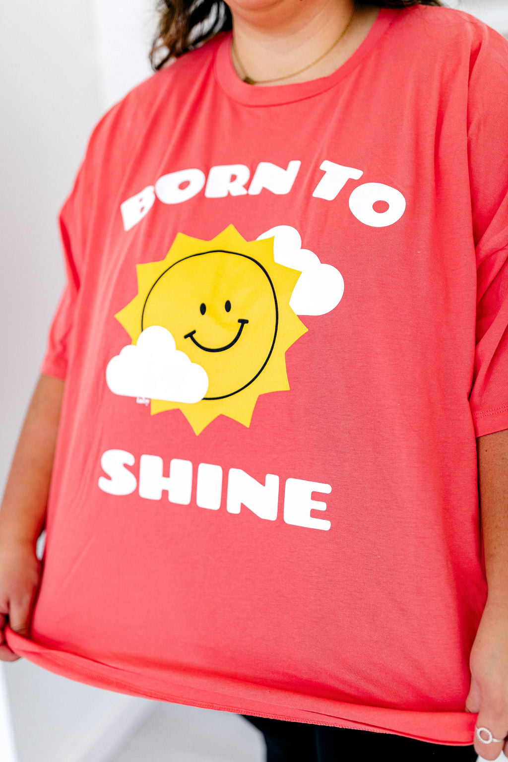 TABY ORIGINAL: Born To Shine Boxy Top PUFF***