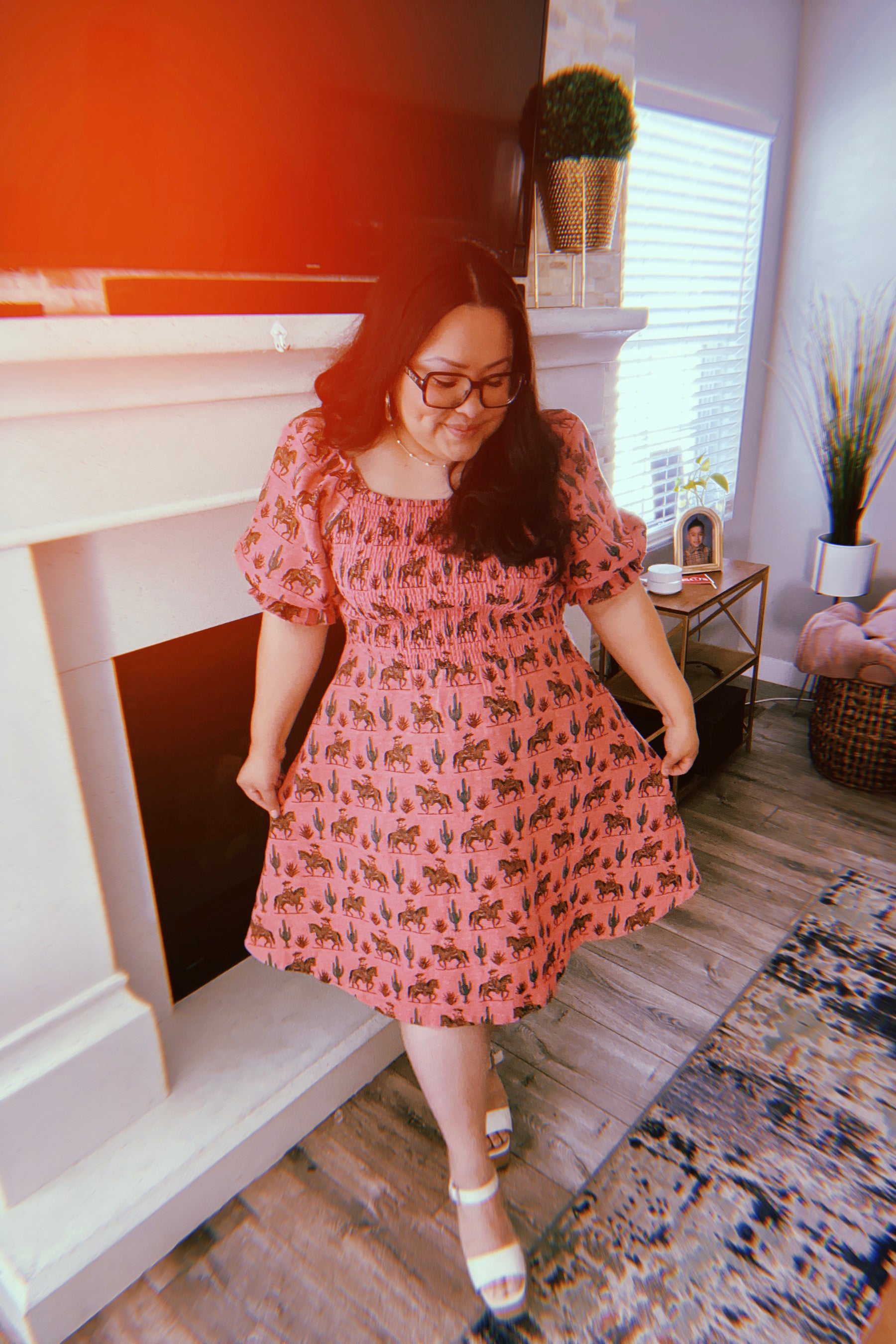 TABY ORIGINAL: Soldadera Rebel Rose Dress (XS-5X)** PREORDER PRICING***