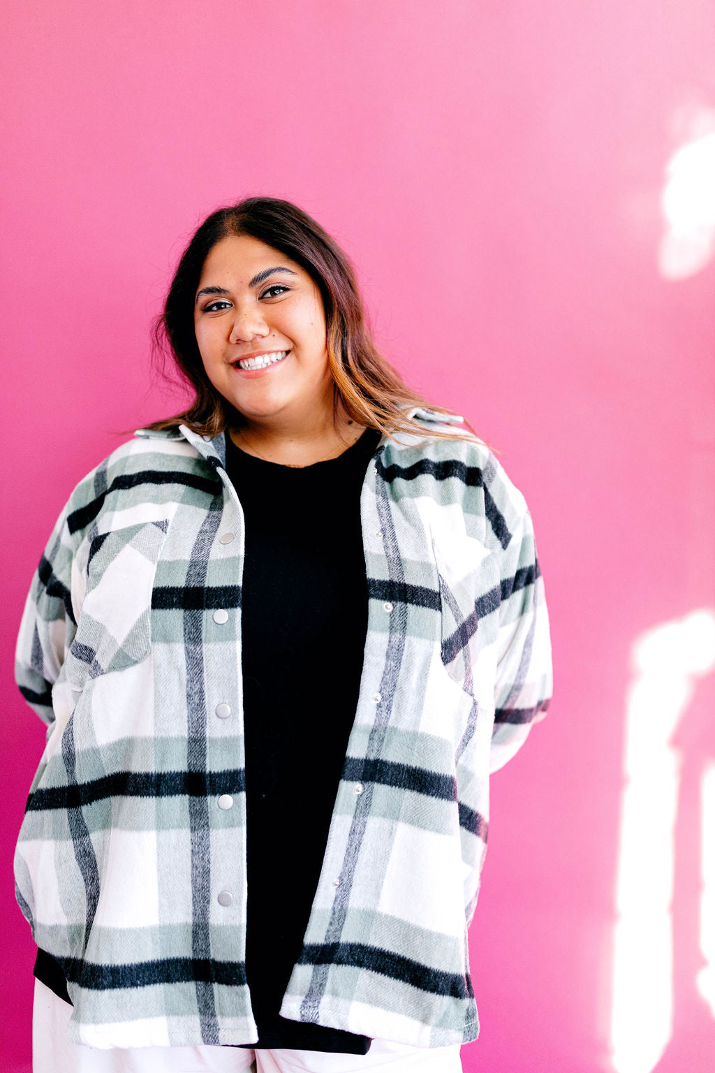 Big On The Internet Jacket In SAGE***