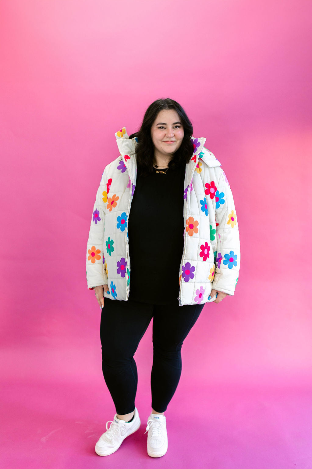 TABY ORIGINAL: I Feel Bonita Puffer Coat In Sizes XS-5X!** RESTOCKED***