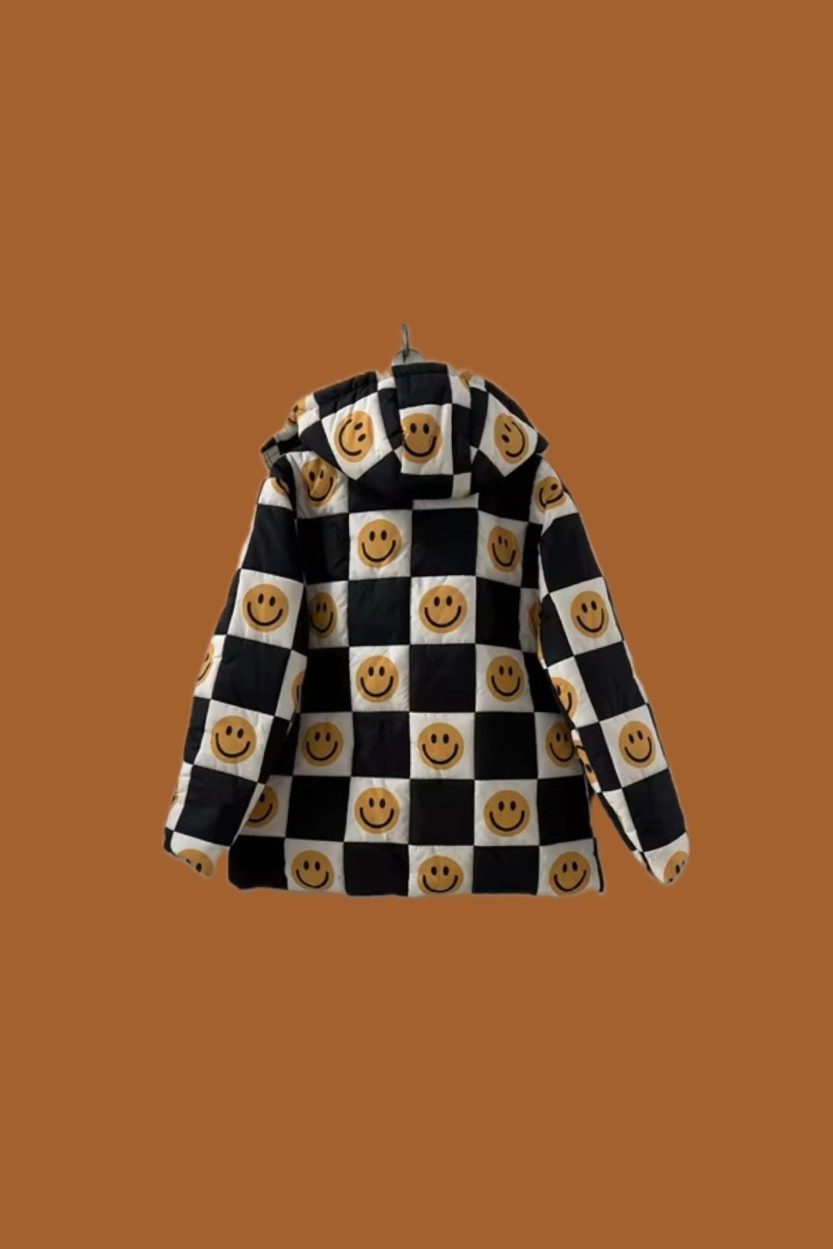 TABY ORIGINAL: Happily Checked Out Puffer Coat In Sizes XS-5X!** PREORDER***