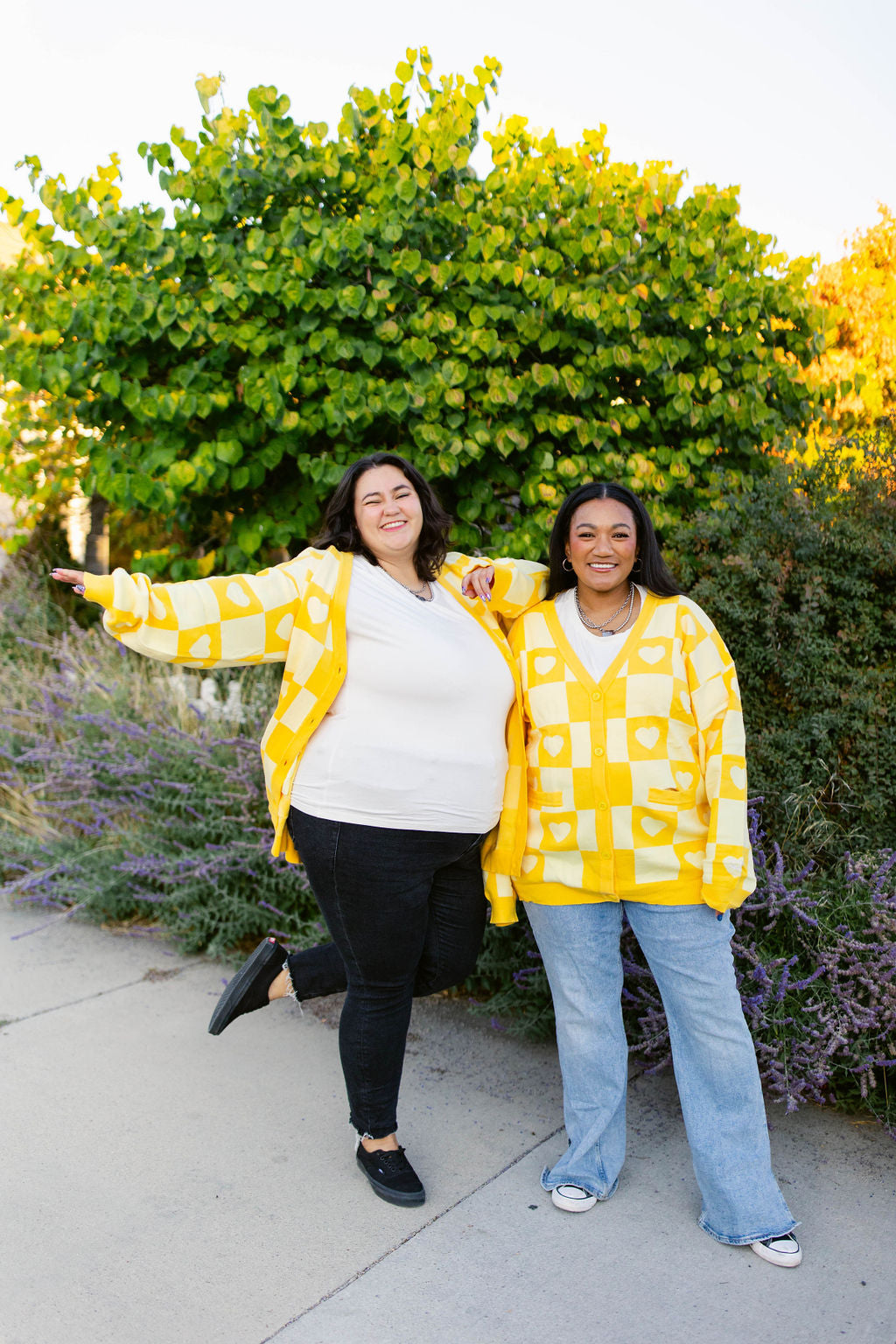 TABY ORIGINAL: Radical Self Love Cardigan In YELLOW*** Sizes XS-5X!***