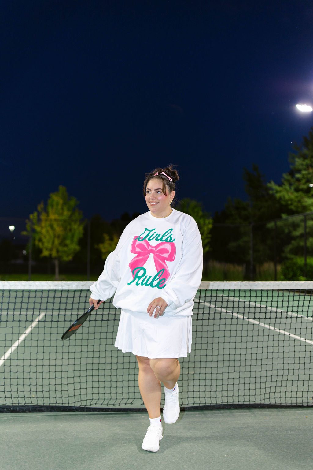 TABY ORIGINAL: Girls Rule Pullover Crew Neck in Sizes XS-5X!***