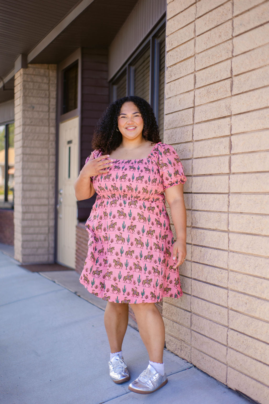 TABY ORIGINAL: Soldadera Rebel Rose Dress (XS-5X)***