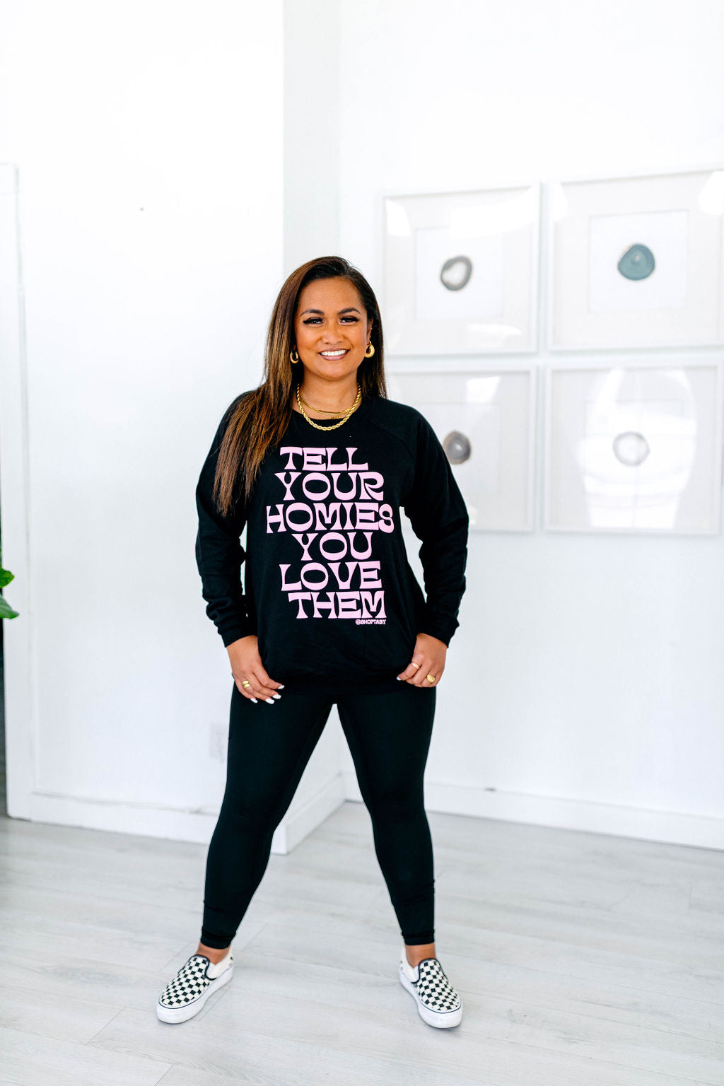 TABY ORIGINAL DESIGN: Tell Your Homies You Love Them SET*** PUFF*** In BLACK***