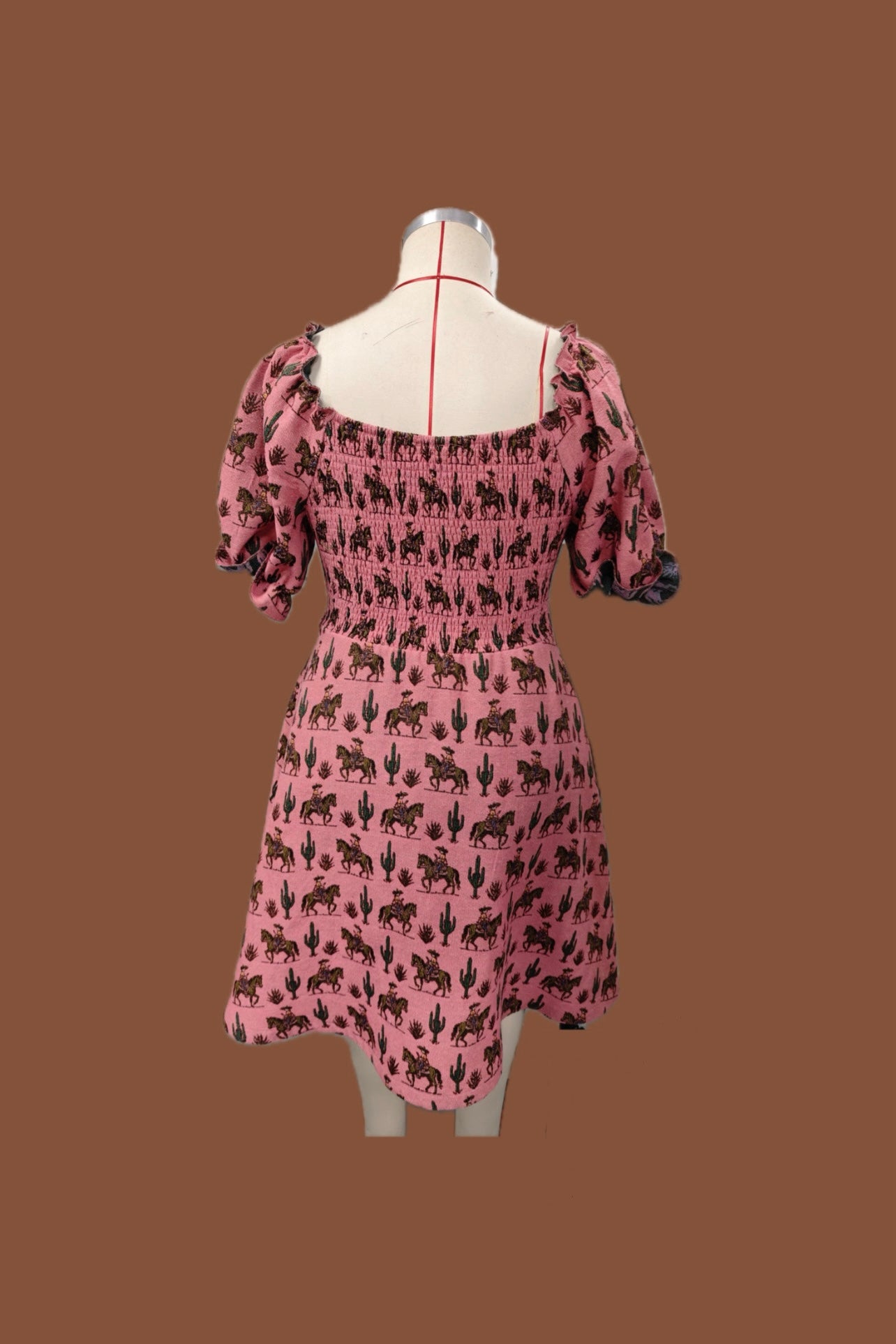 TABY ORIGINAL: Soldadera Rebel Rose Dress (XS-5X)** PREORDER PRICING***