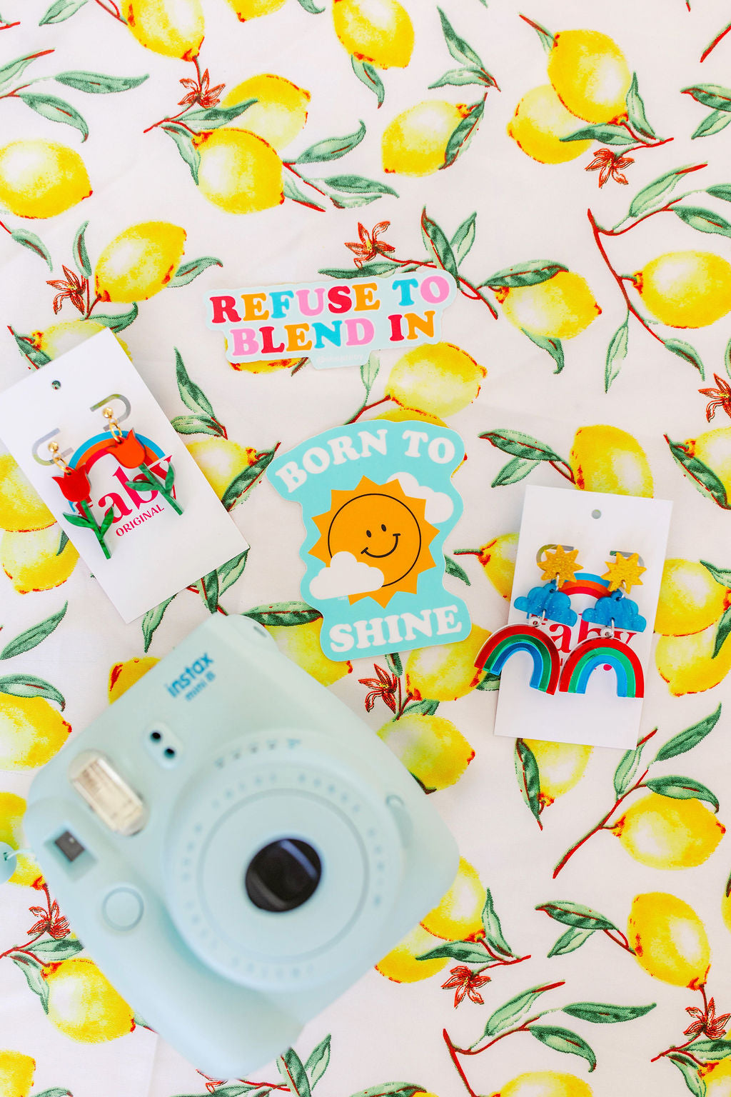 Refuse To Blend In Die Cut Sticker