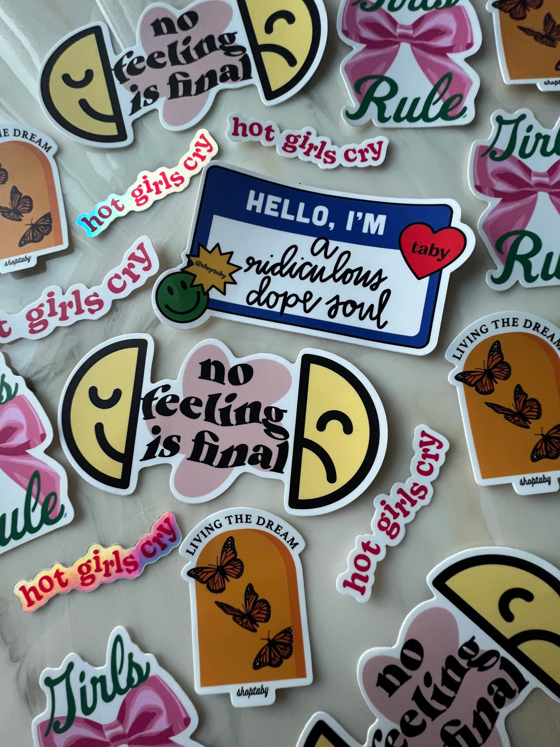 No Feeling Is Final Sticker