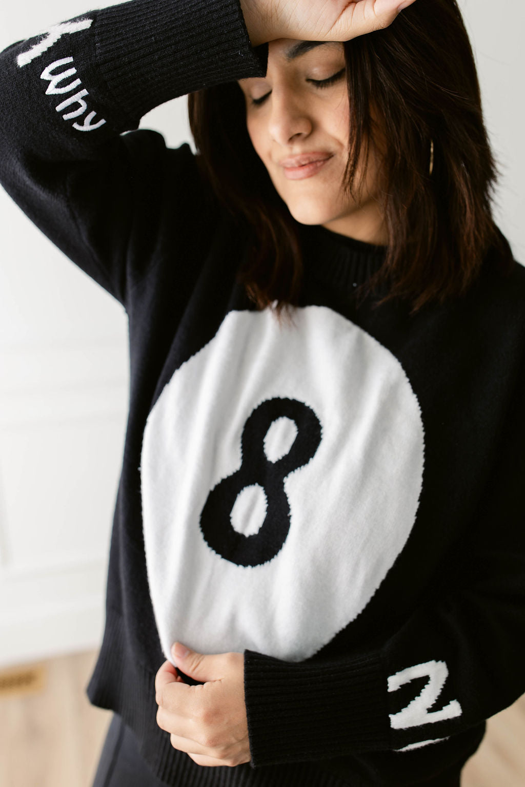 TABY ORIGINAL: Lucky 8 Ball Sweater Sizes XS-5X!** PREORDER***
