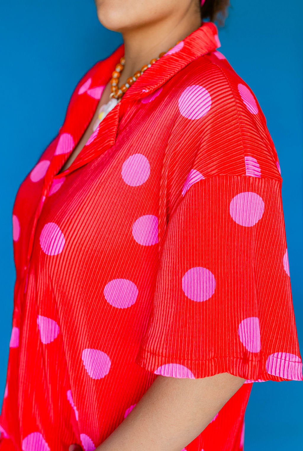 TABY ORIGINAL: Pep In Your Step Polkadot 3 Piece Plisse Set