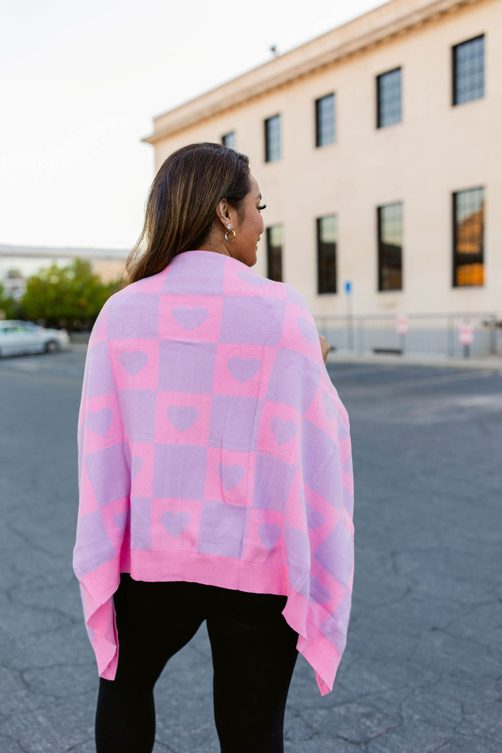 TABY ORIGINAL: Radical Self Love Cardigan In Lavender & Pink*** Sizes XS-5X!***