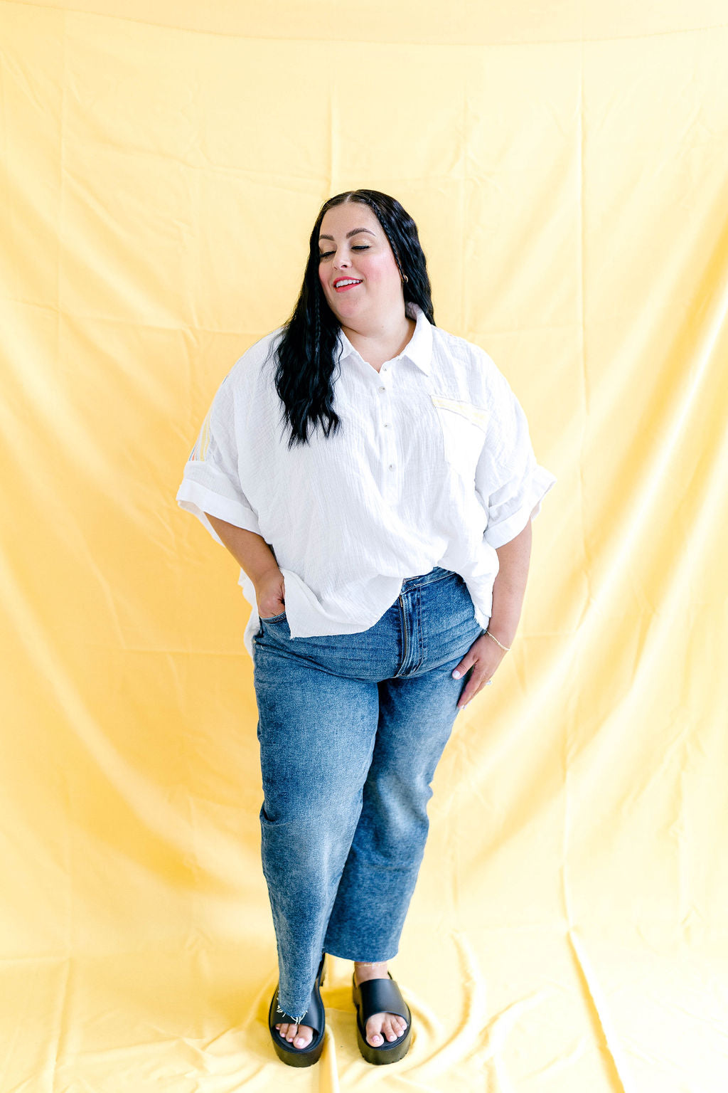 Ready To Go Woven Top