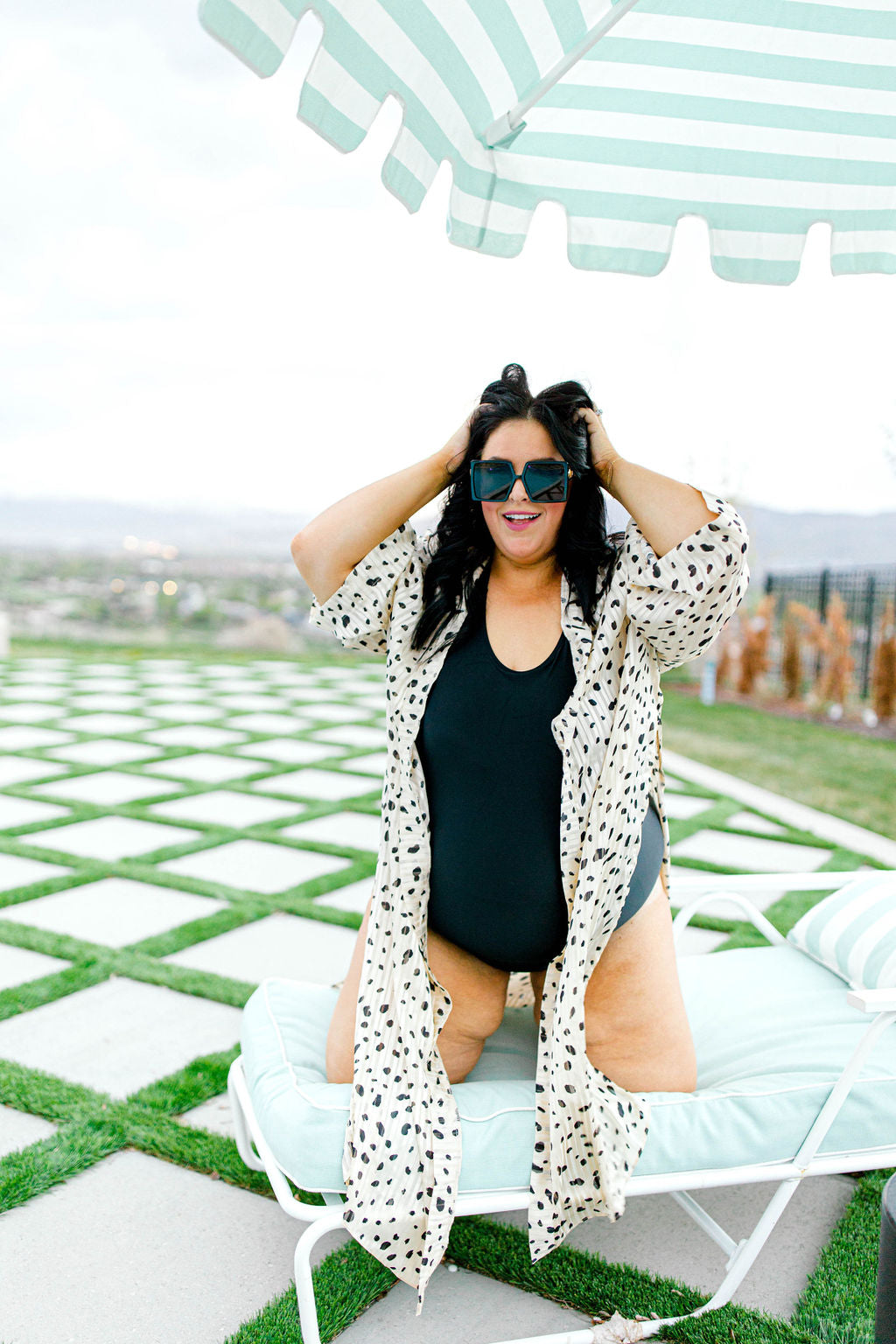 LUX Leo Cover Up Kimono