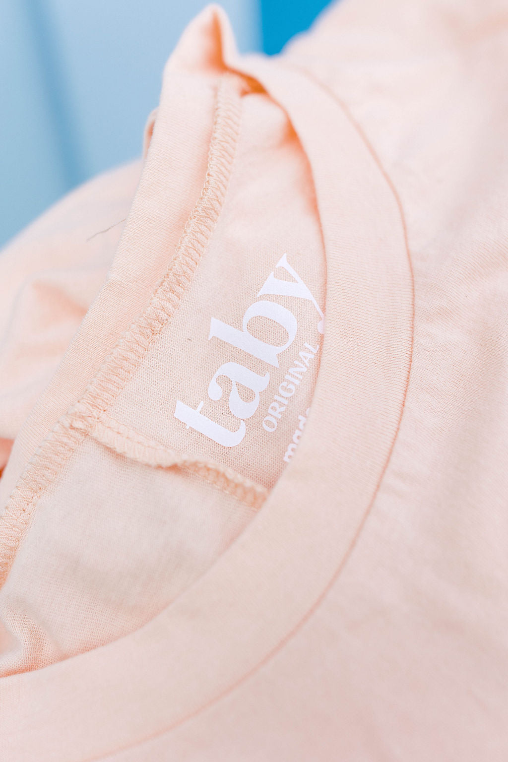 TABY ORIGINAL: Hot Girls Cry In PEACH & RAISED PUFF***
