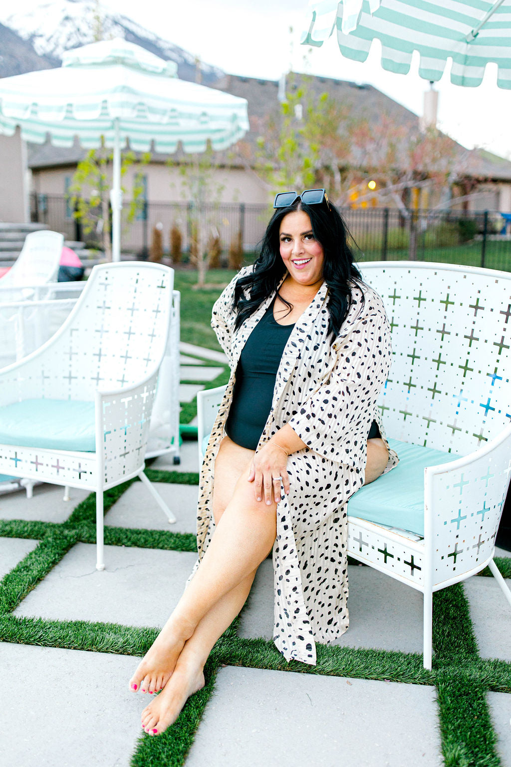 LUX Leo Cover Up Kimono