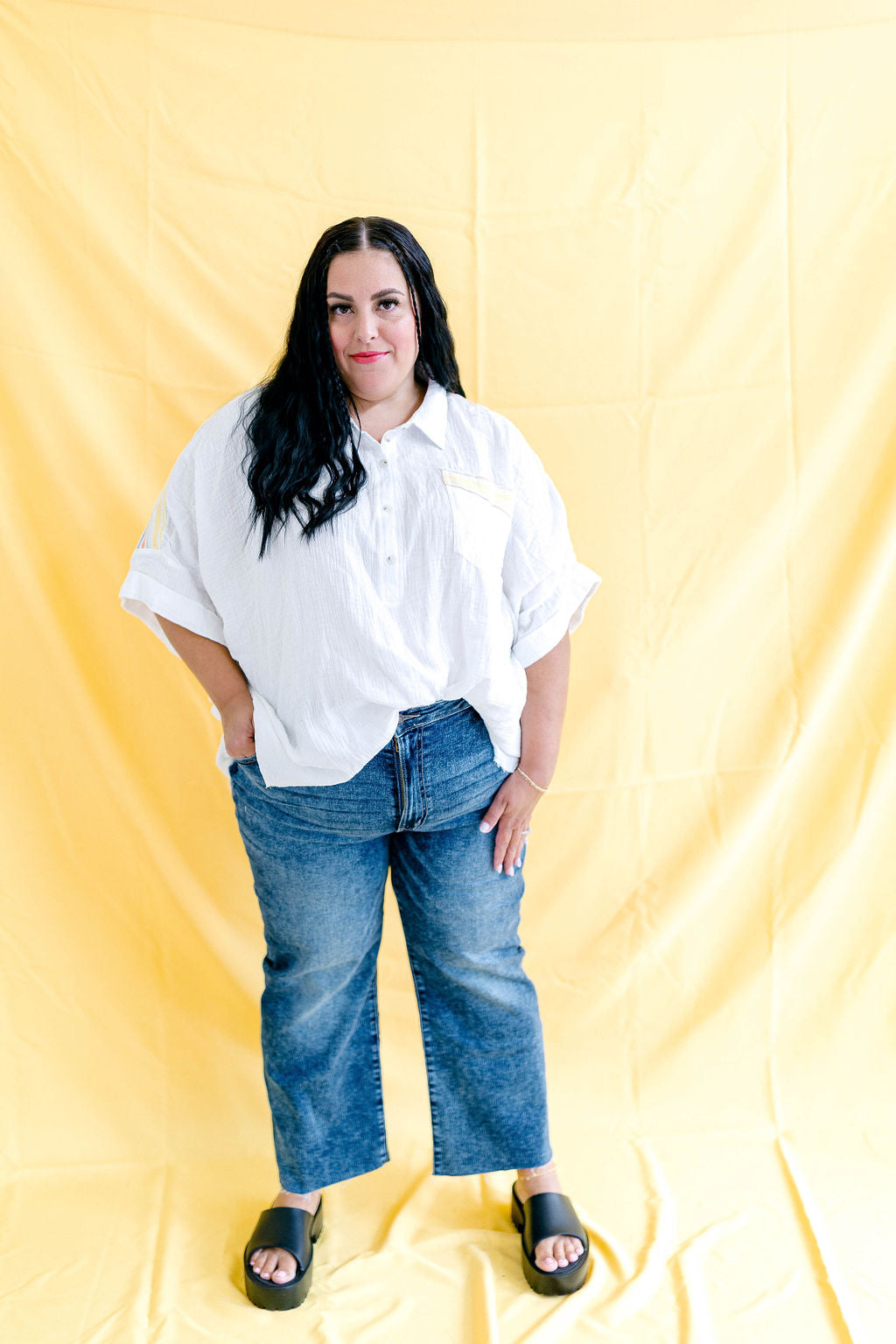 Ready To Go Woven Top