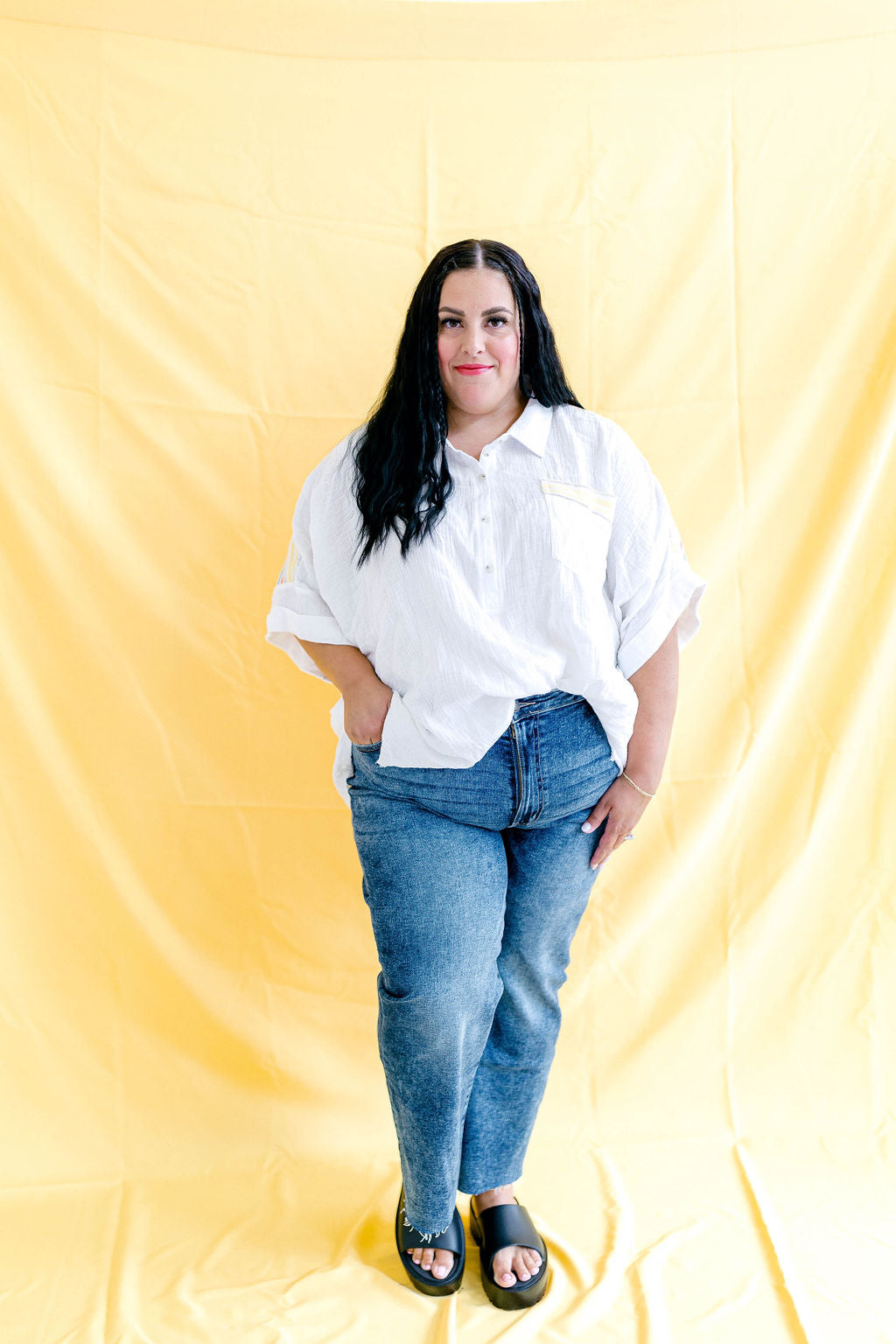 Ready To Go Woven Top