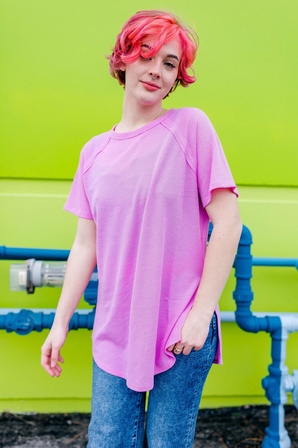 Exactly My Style Tee In LILAC***