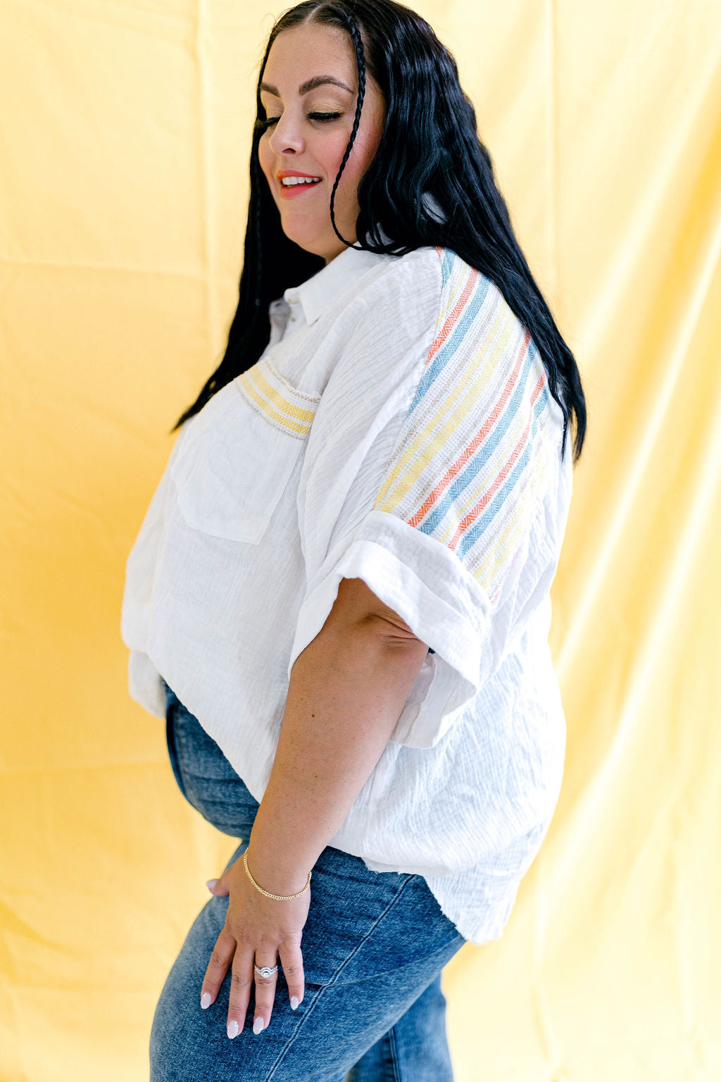 Ready To Go Woven Top