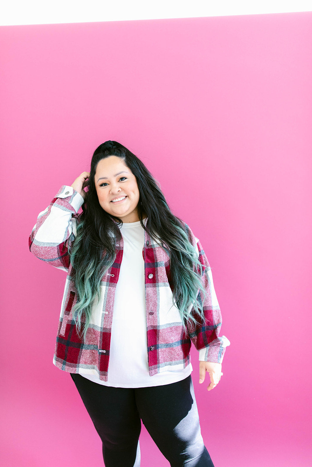 My Baggage Fadin’ Plaid Jacket