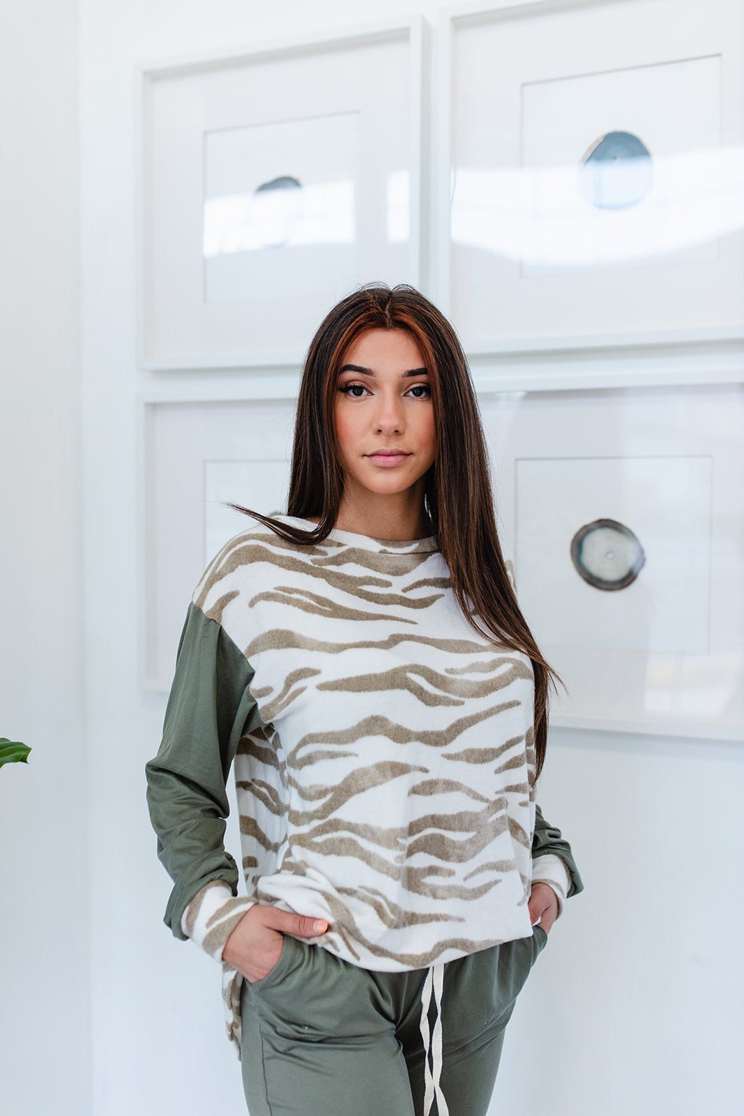 Eye Of The Tiger Lounge Set