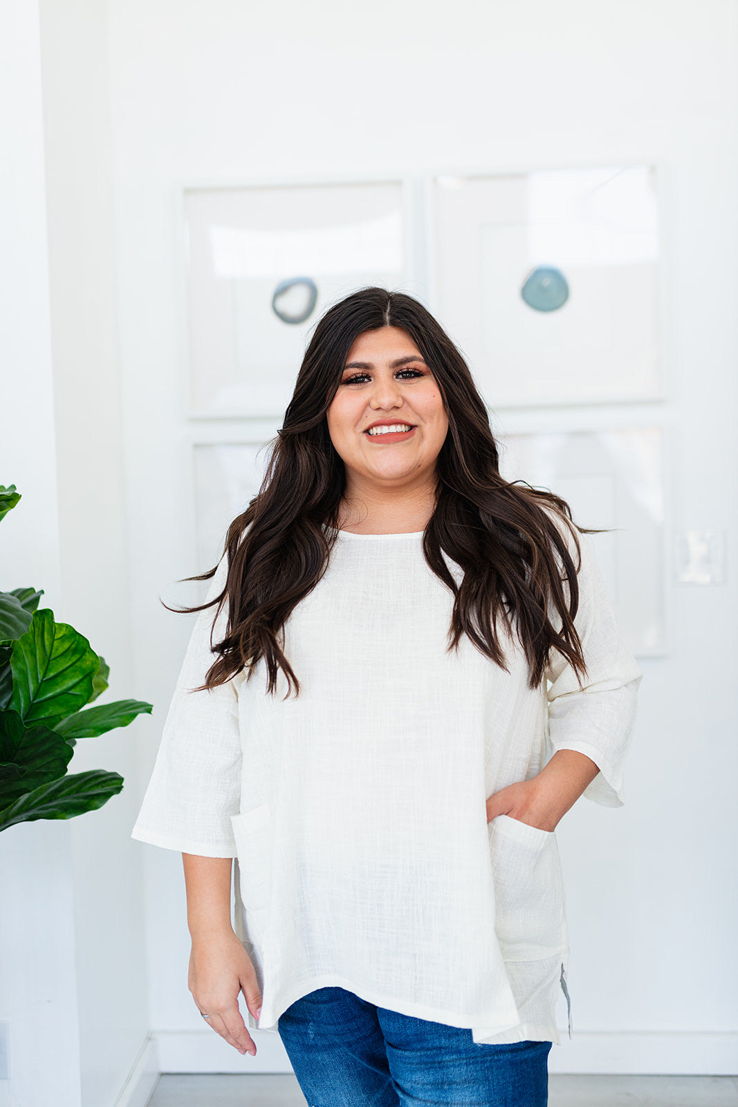 Oversized Boho Blouse Bernie's Pick***