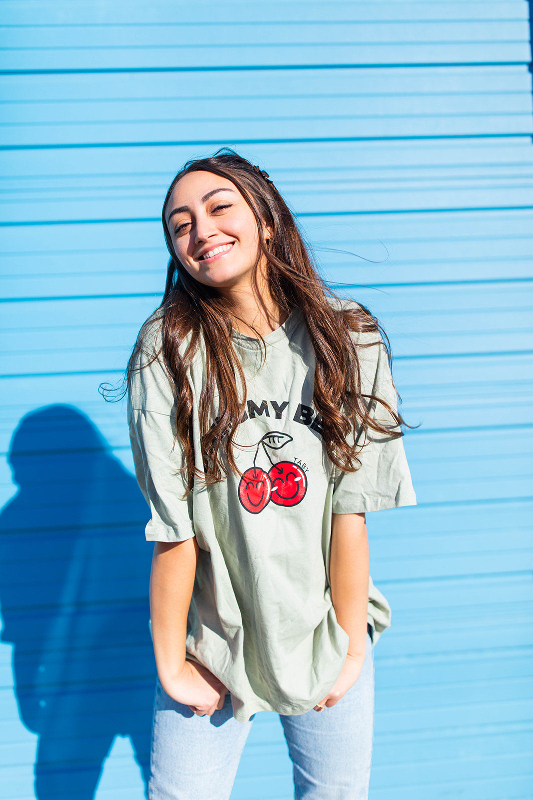 TABY ORIGINAL DESIGN: Doing My Best Boxy Tee RESTOCKED **