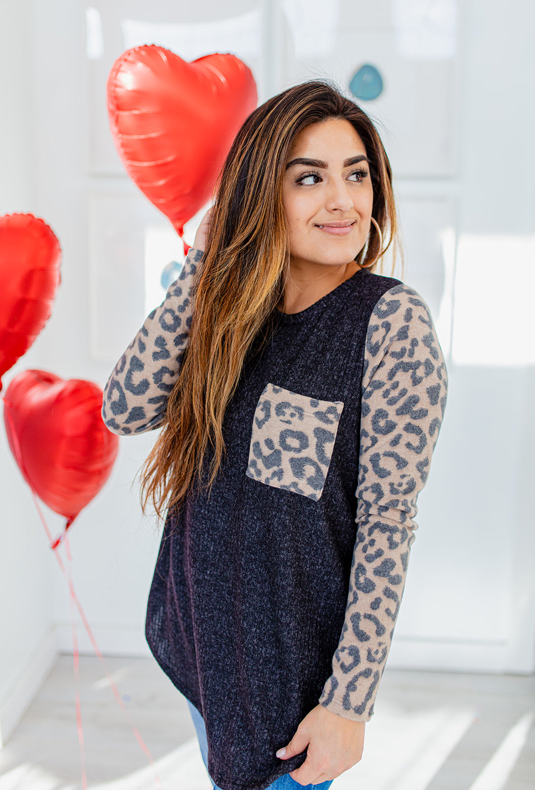 Fiercely Loved Leopard Top