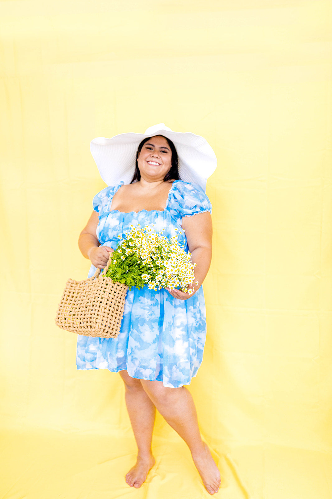 I've Gone To Heaven Cloud Dress XS-5X***