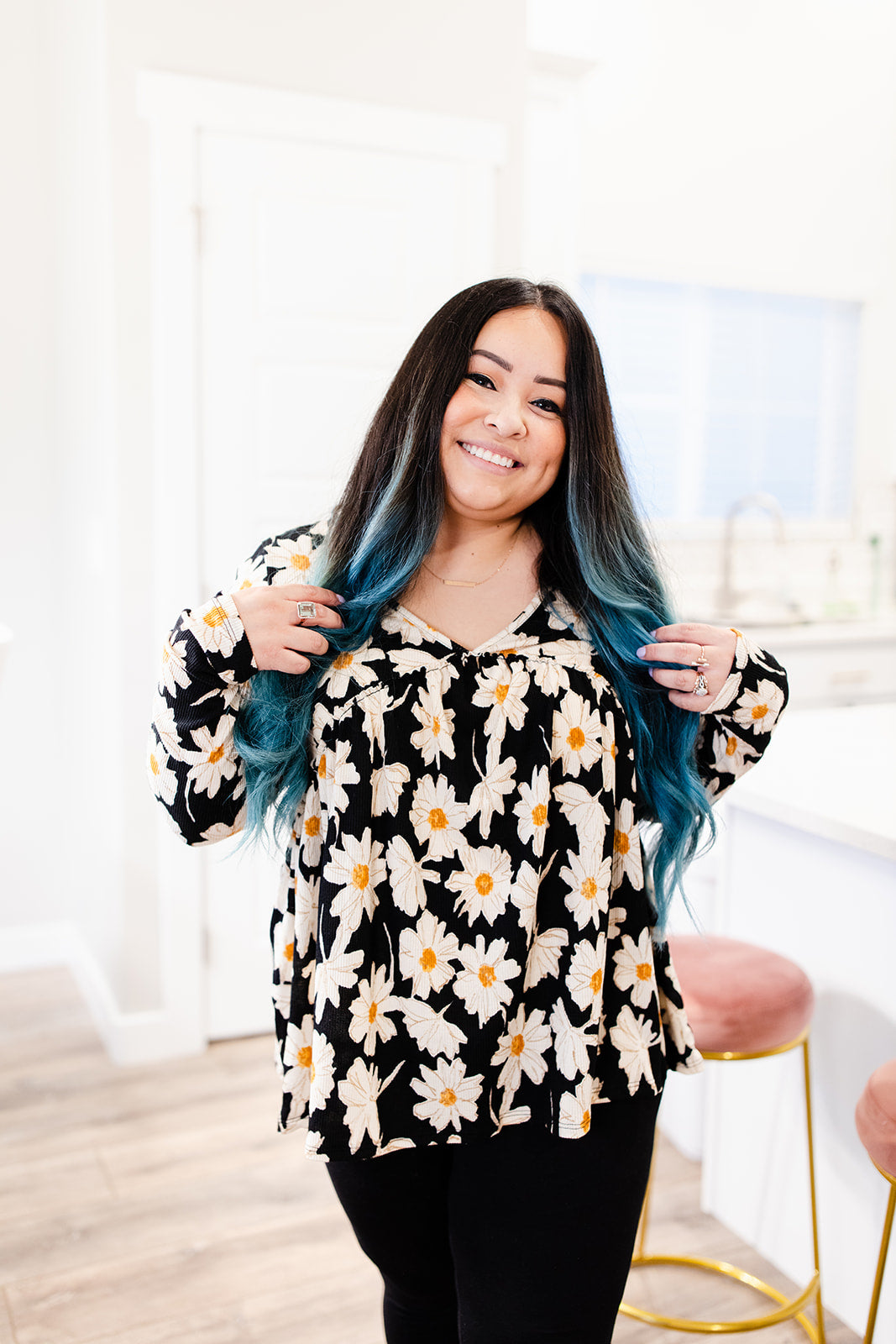 Make No Mistake Floral Top Taby's Pick***
