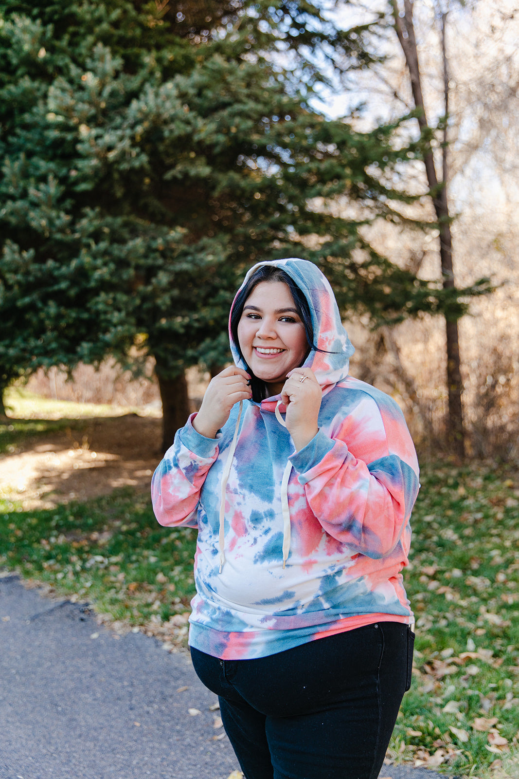 Crush On You Tie Dye Hoodie