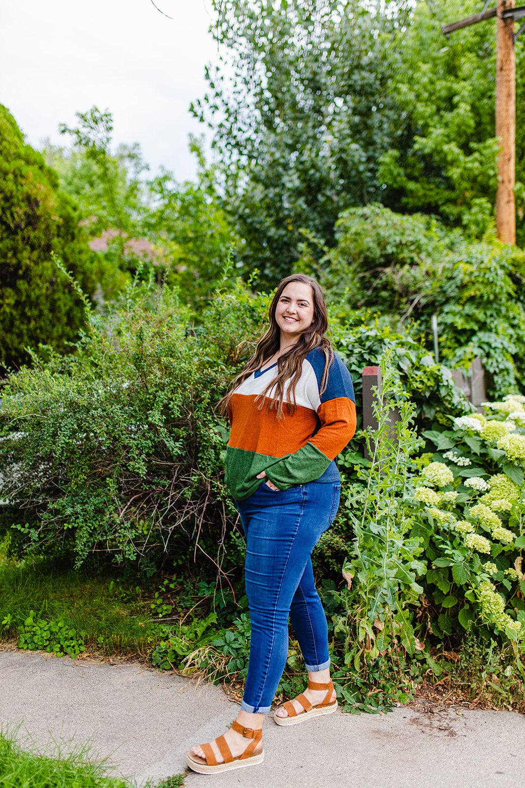 Embrace The Future Striped Top