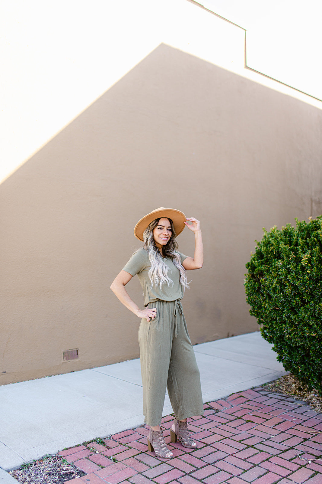 Torey Jumpsuit In KHAKI***