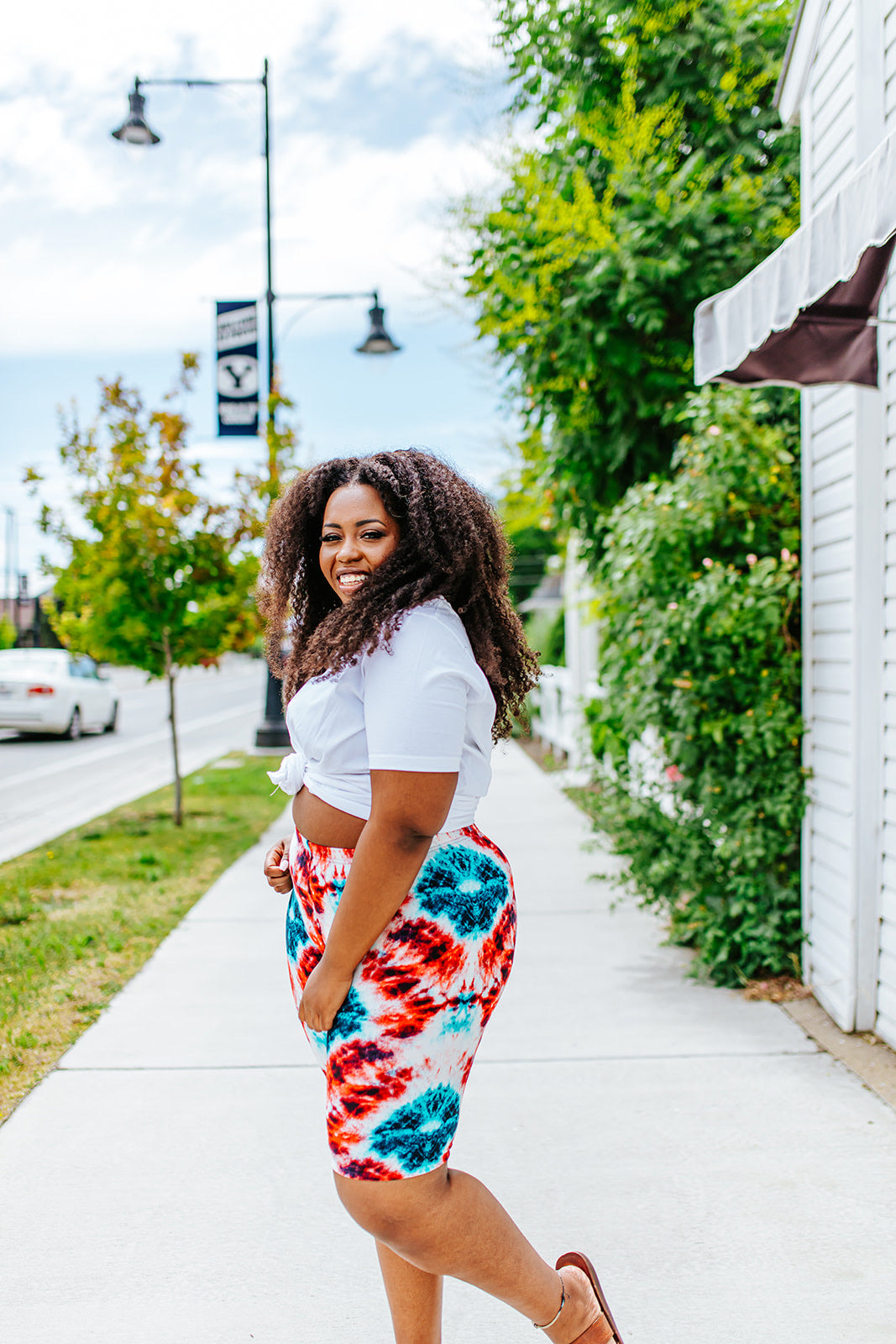 D.C Dye Biker Shorts