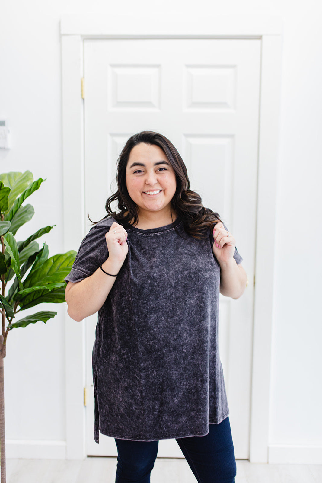 Alessi Tee In CHARCOAL*** RESTOCKED***