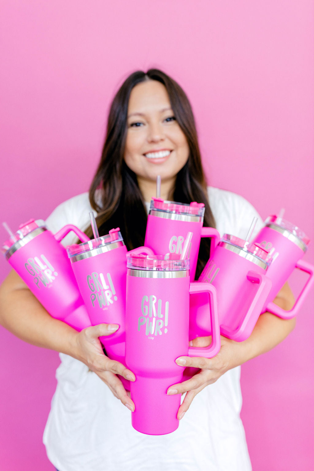 TABY ORIGINAL: 40 OZ GRL PWR TUMBLER RESTOCKED***