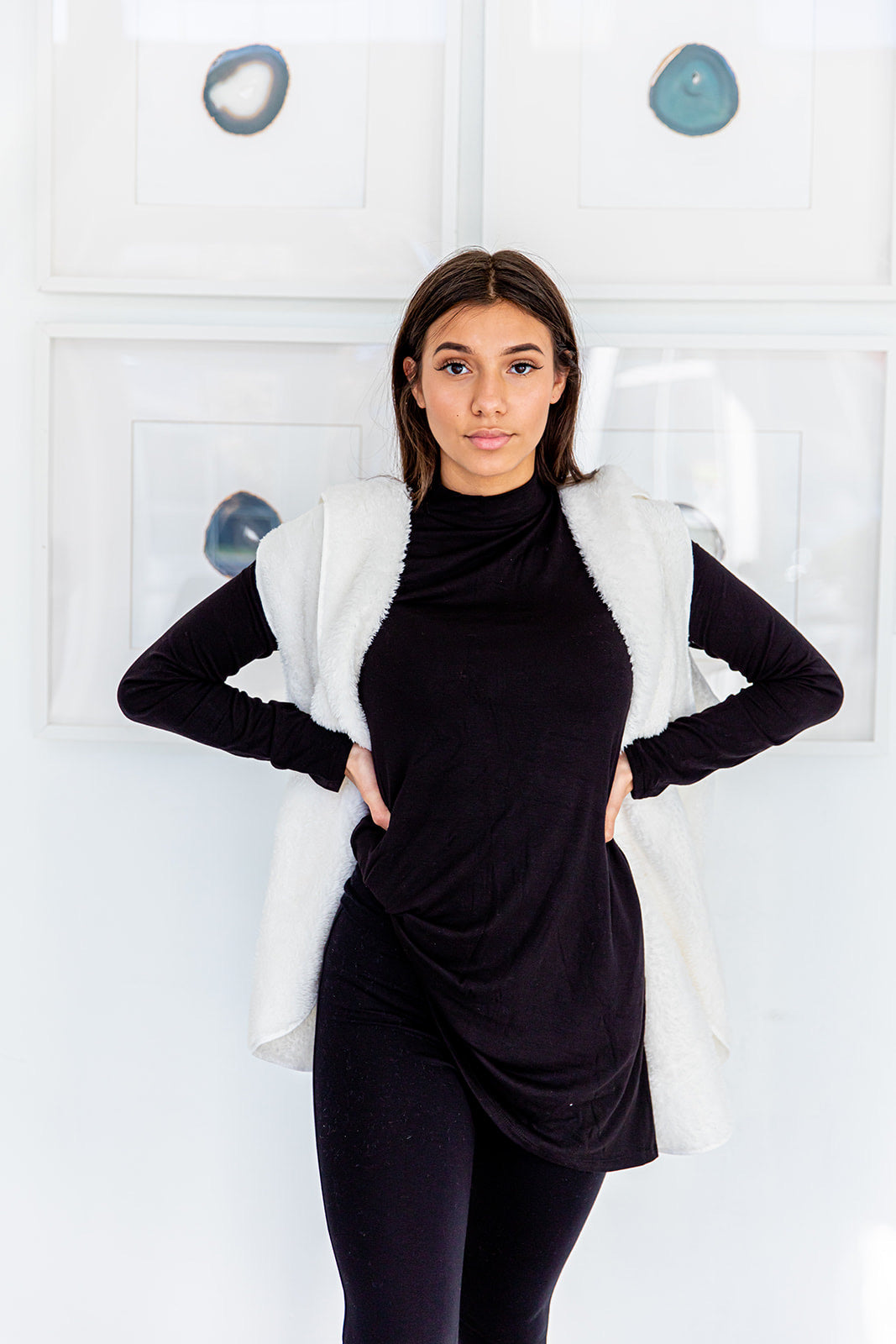 Zoey Mock Neck Top RESTOCKED***