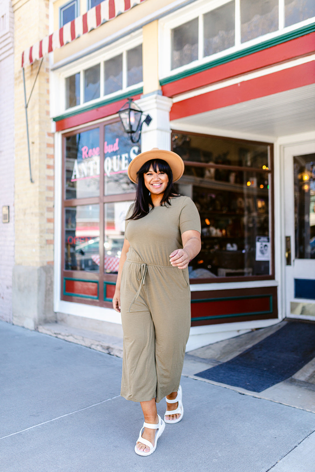 Torey Jumpsuit In KHAKI***