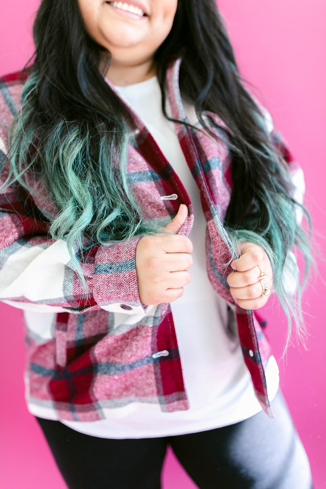 My Baggage Fadin’ Plaid Jacket