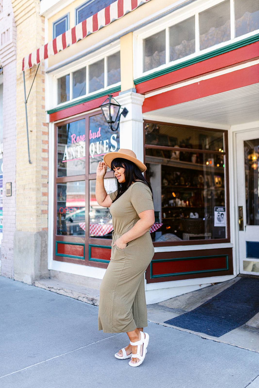 Torey Jumpsuit In KHAKI***