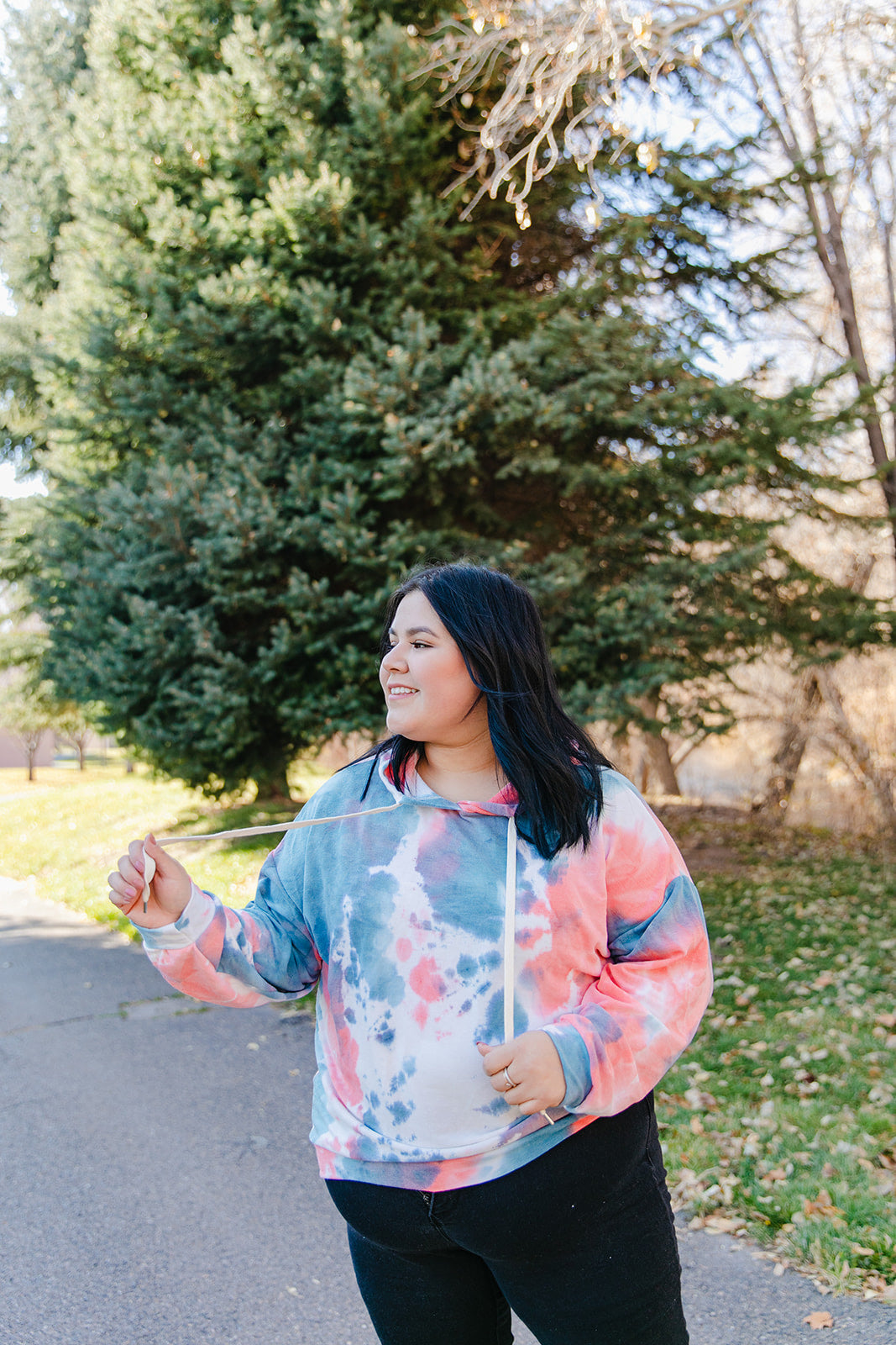 Crush On You Tie Dye Hoodie