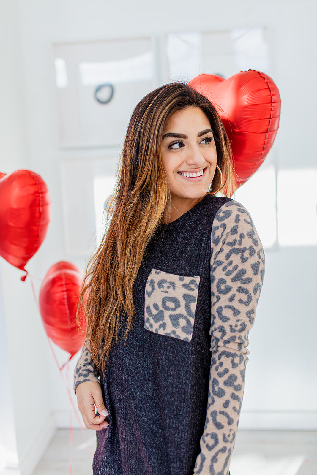 Fiercely Loved Leopard Top