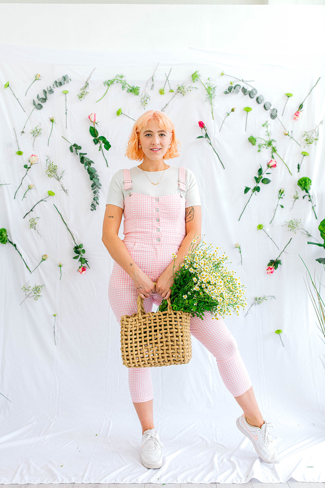 Serendipity Gingham Overalls XS-5X***