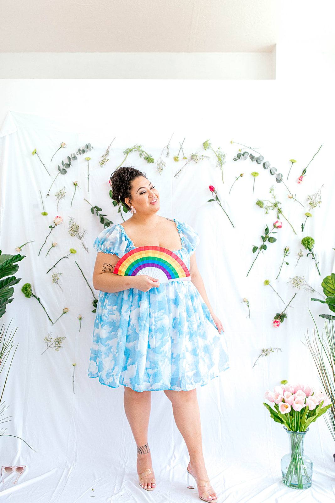 I've Gone To Heaven Cloud Dress XS-5X***