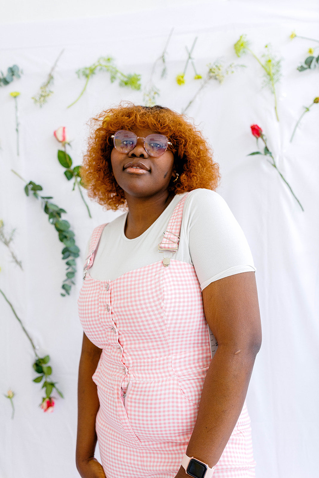 Serendipity Gingham Overalls XS-5X***