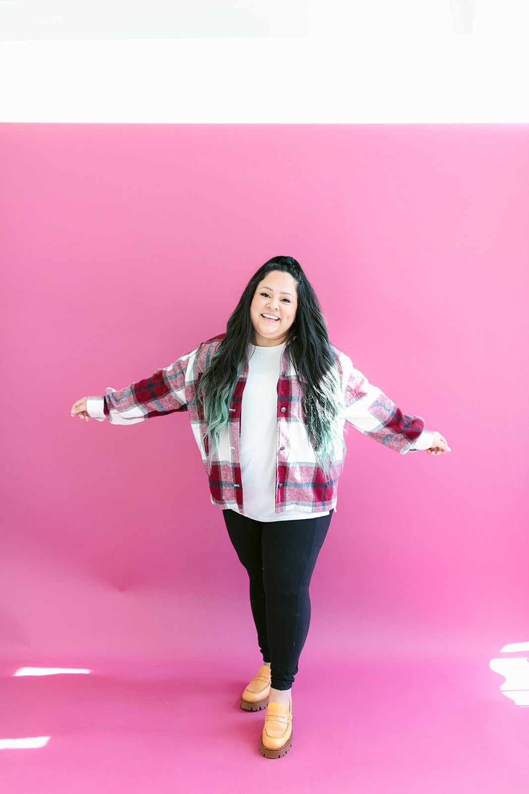 My Baggage Fadin’ Plaid Jacket
